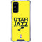NBA Utah Jazz Standard - Yellow Galaxy S20 FE Clear Case